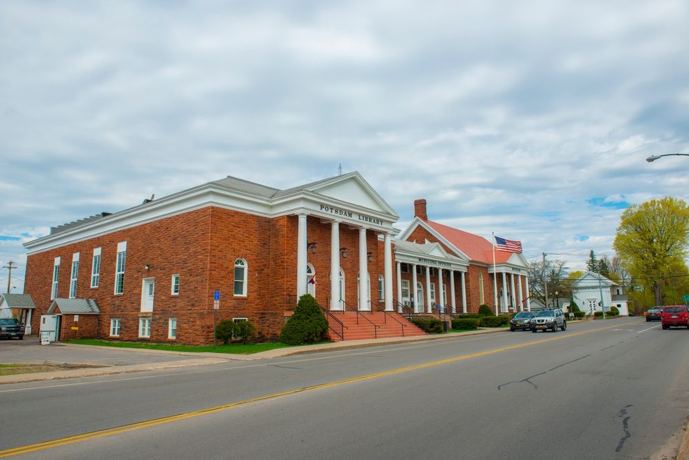 Exterior of Potsdam Public Library