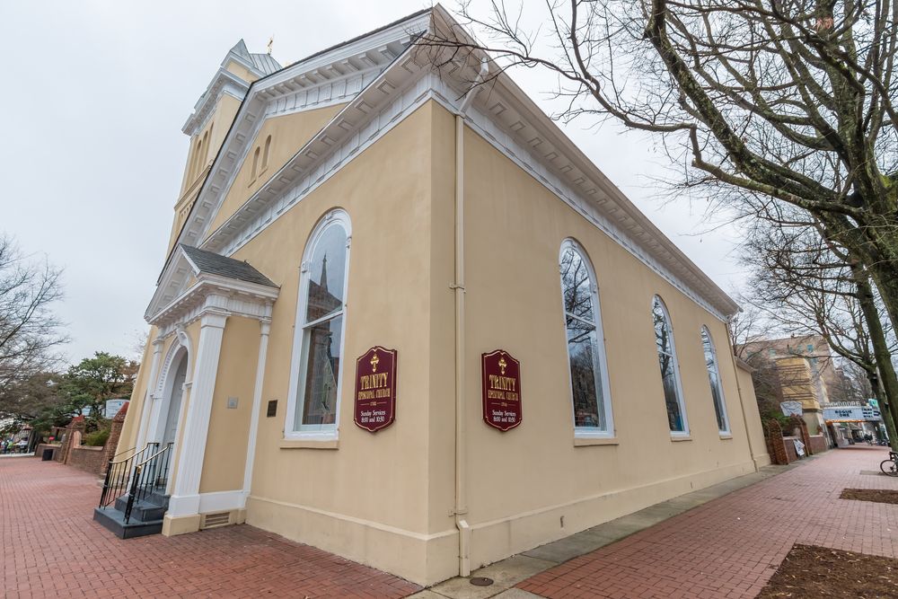 Exterior of Trinity Episcopal Church