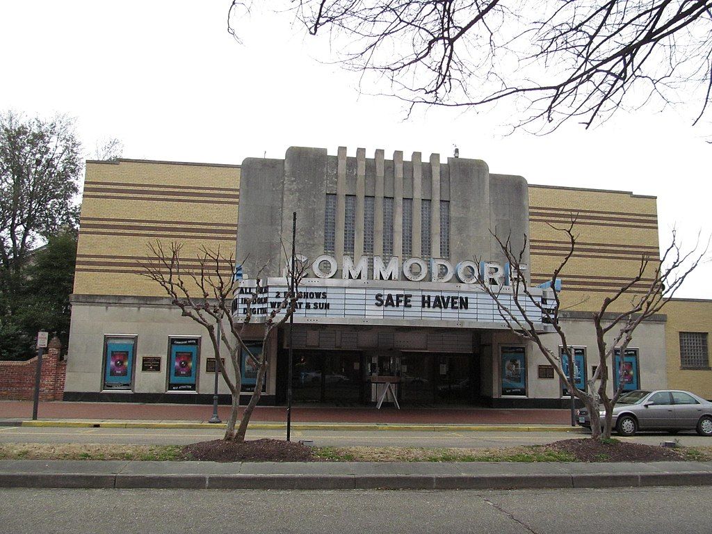 Exterior of The Commodore Theater