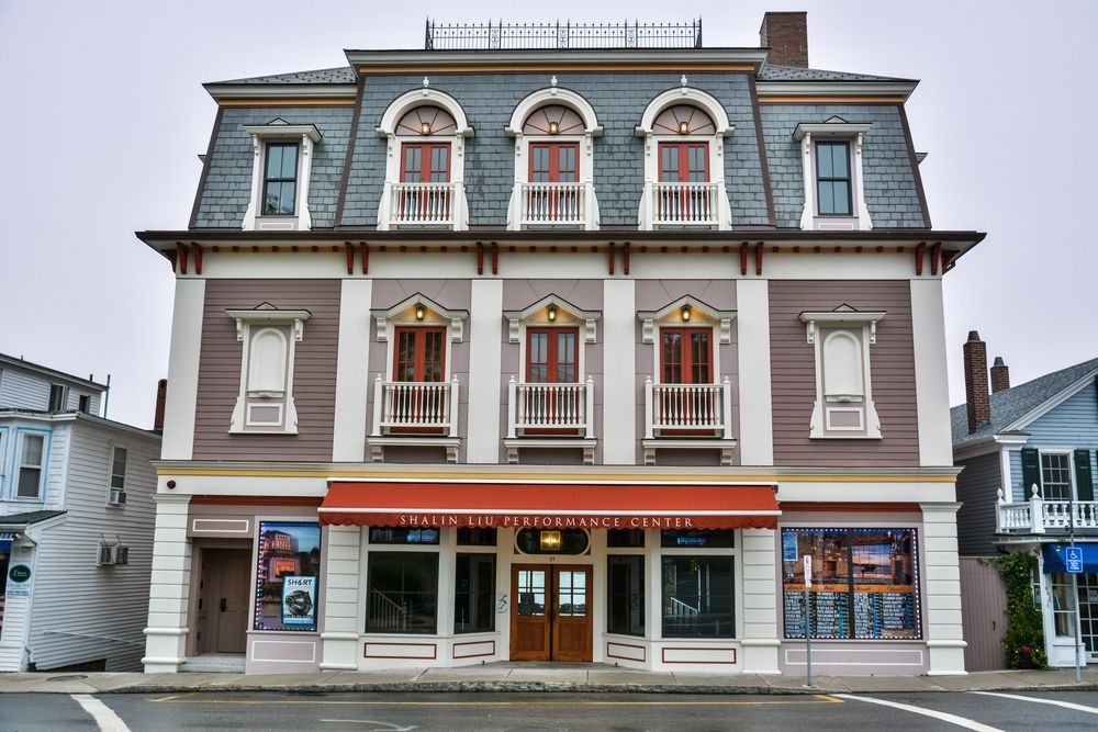 Outside View of Shalin Liu Performance Center