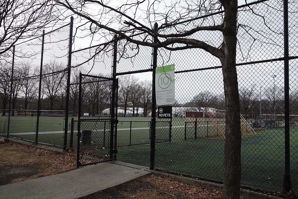 Sports area of Parade Grounds