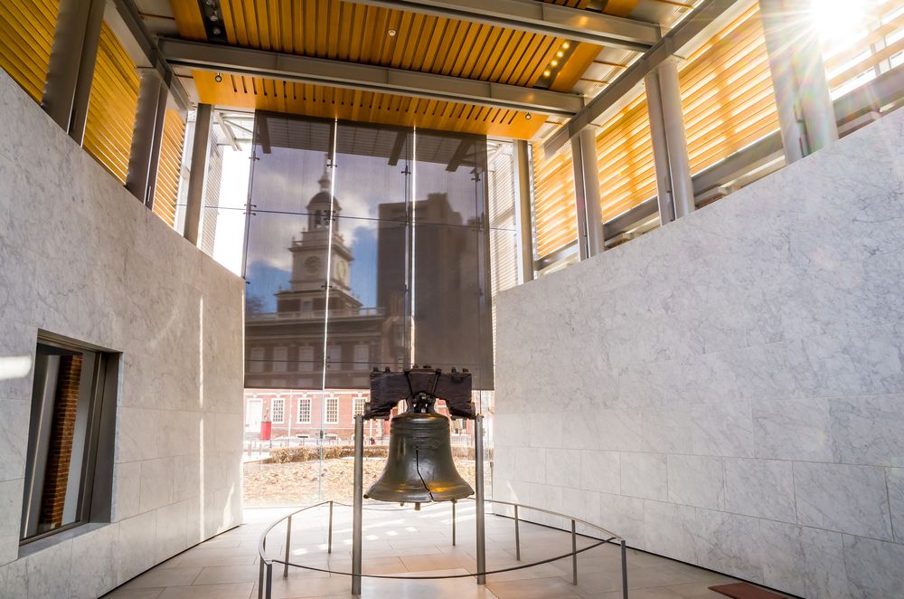 Daytime view of Liberty Bell