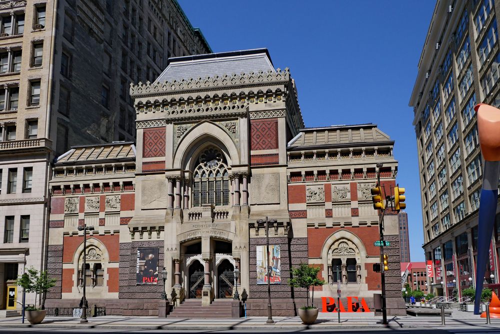 Exterior of Pennsylvania Academy of the Fine Arts