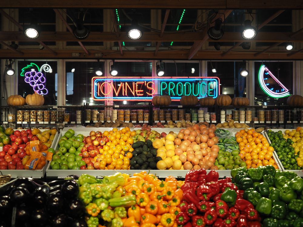 Fresh produce at Reading Terminal Market