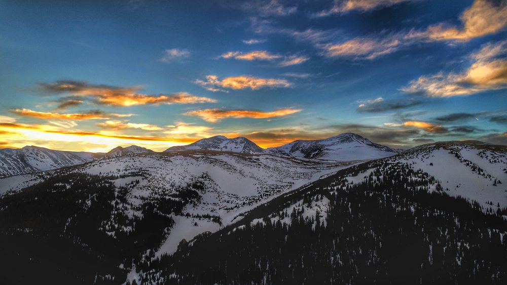 Winter at Pike National Forest