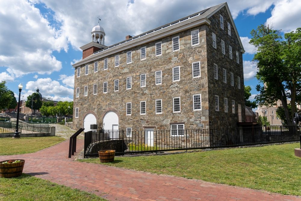 A building at Blackstone River Valley National Historical Park