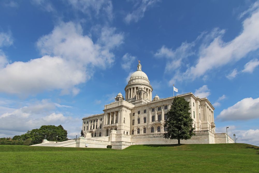 Exterior of Rhode Island State House