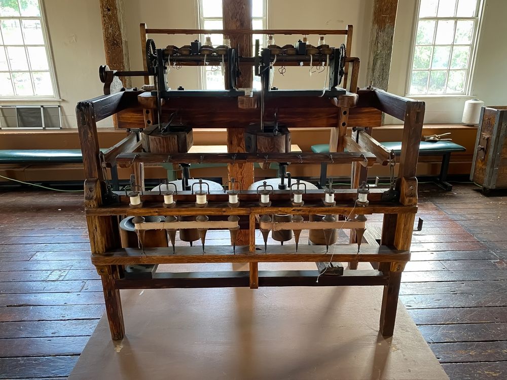 Interior of Slater Mill