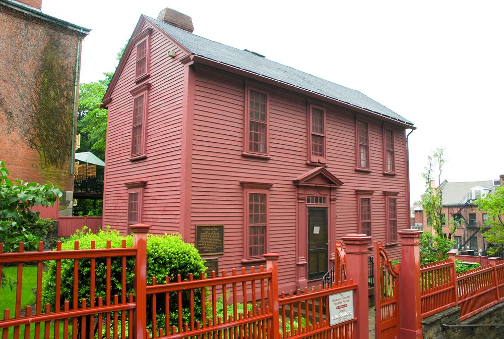 Exteiror of Stephen Hopkins House