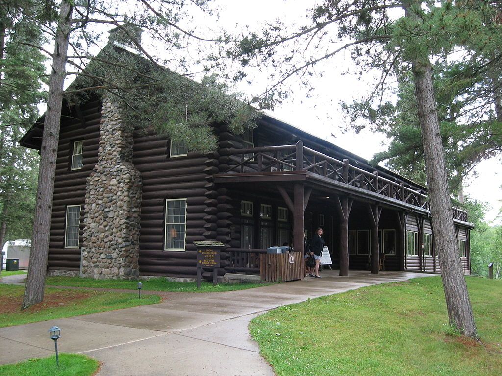 Douglas lodge at Itasca State Park