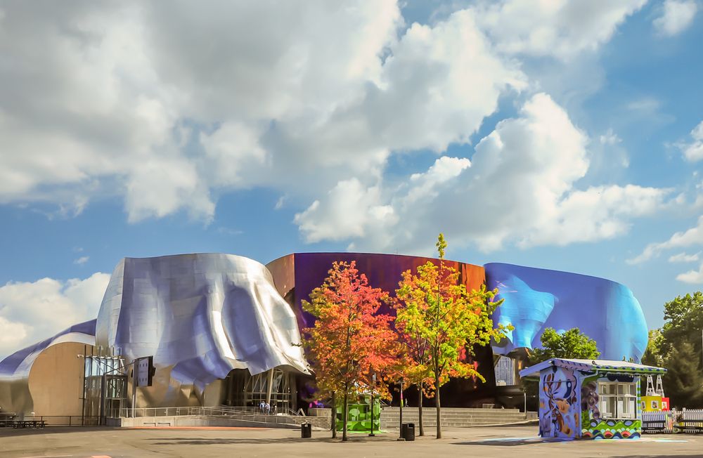 Exterior of the Museum of Pop Culture