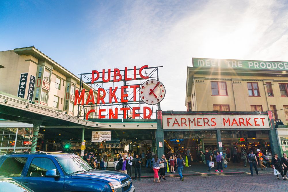 Exterior of Pike Place Market