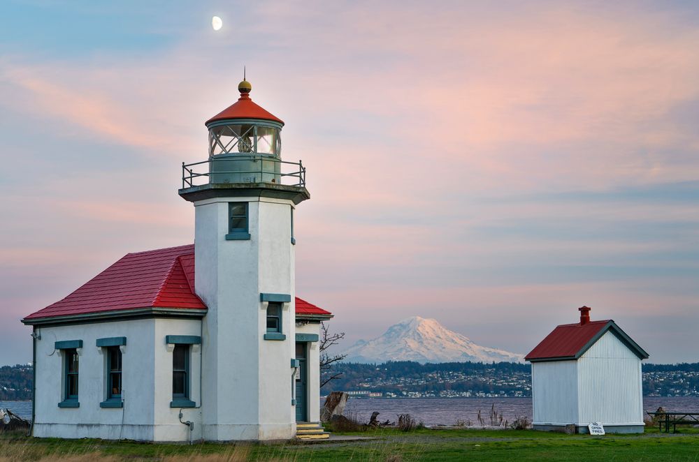 Point Robinson lighthouse at Vashon Island