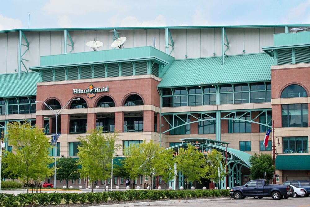 Exterior of Minute Maid Park