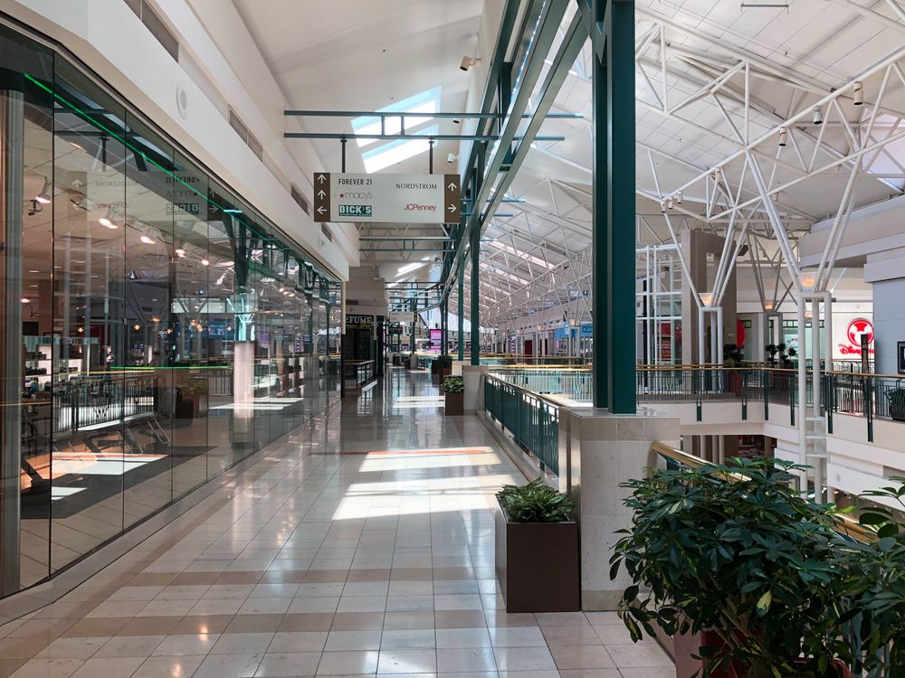 Interior of Woodlands Mall