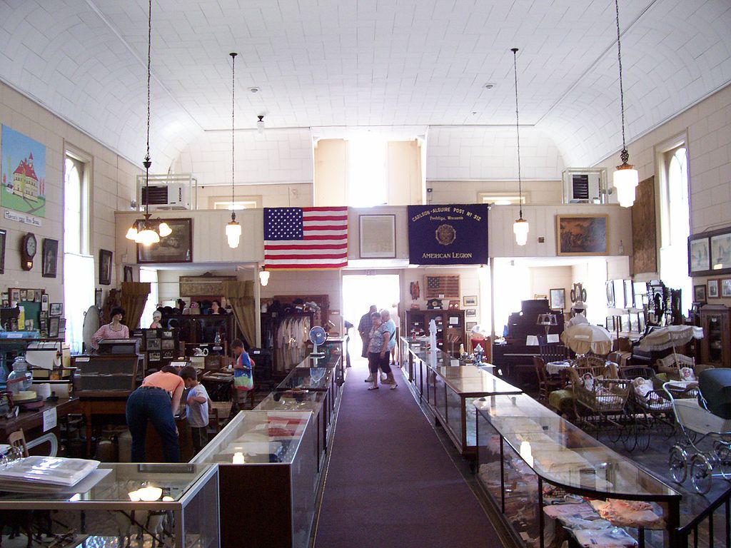 Interior of the Peshtigo Fire Museum