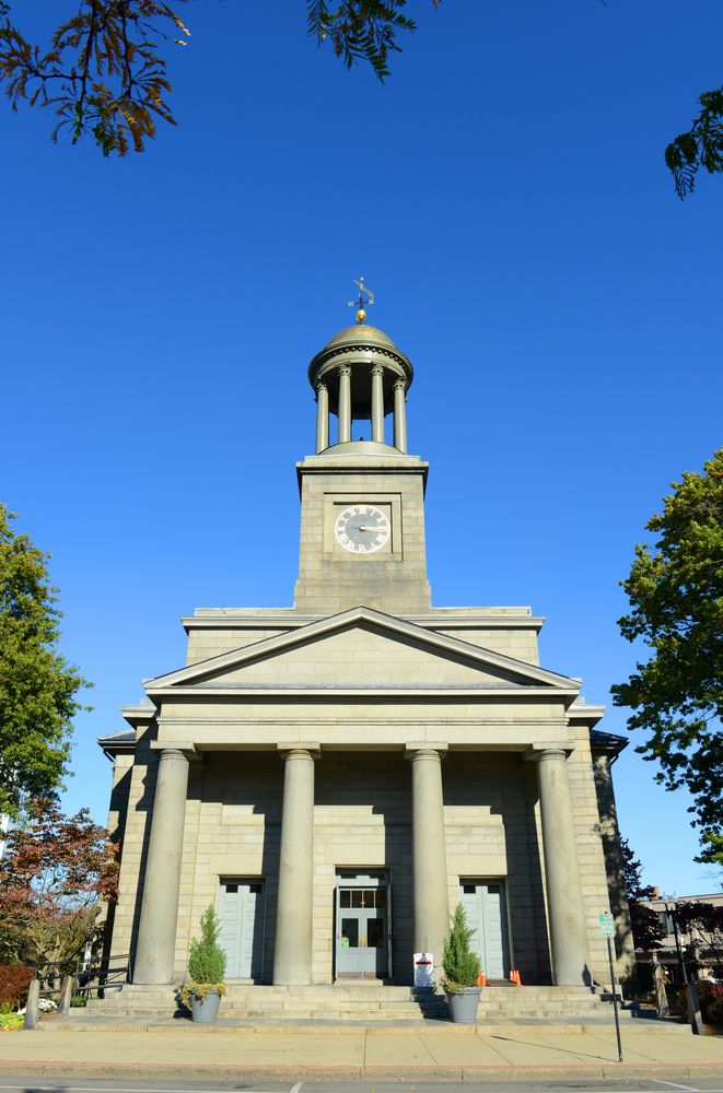 Exterior of the United First Parish Church
