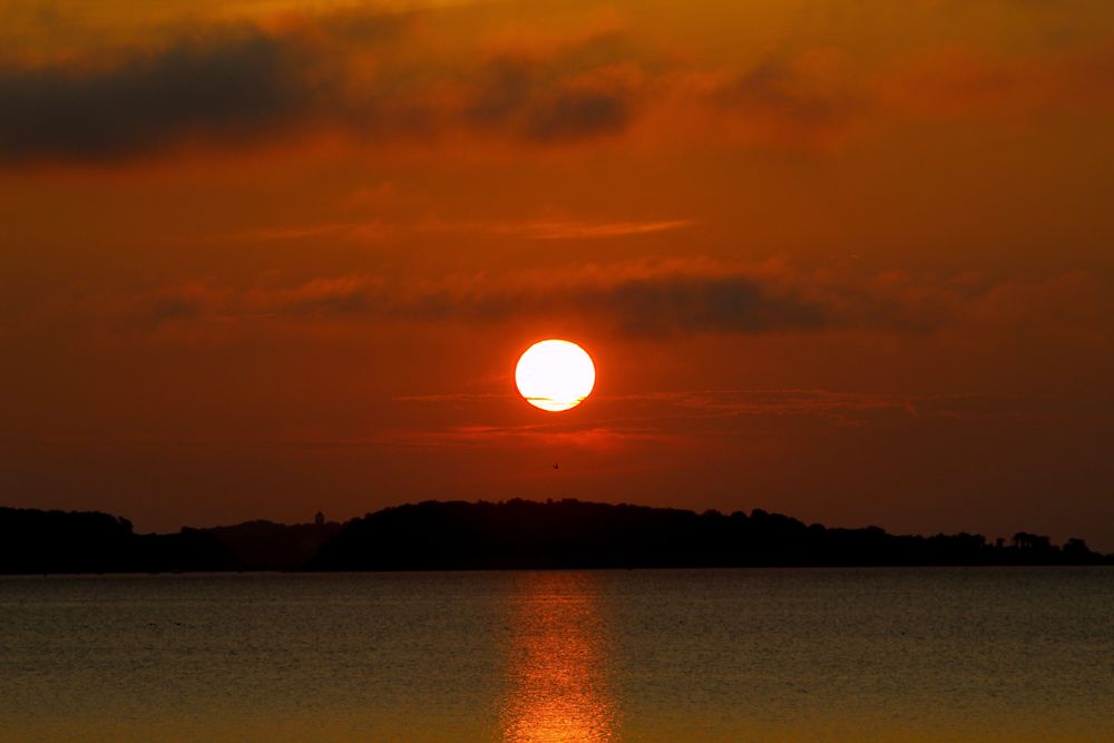 Gorgeous sunrise over Wollaston Beach