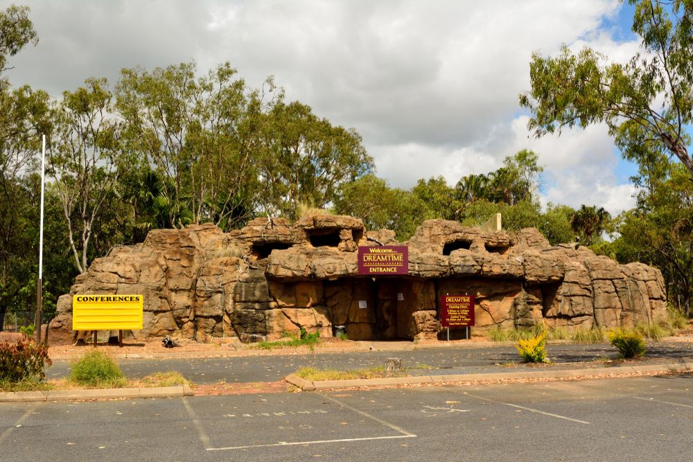 Exterior of Dreamtime Cultural Centre