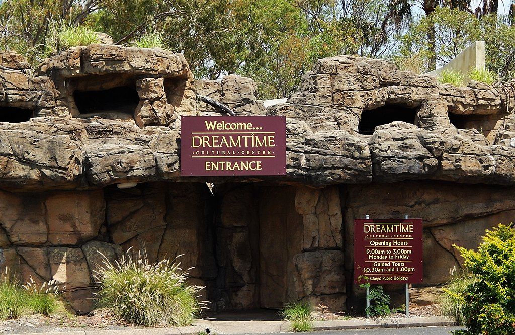 Entrance to the Dreamtime Cultural Centre