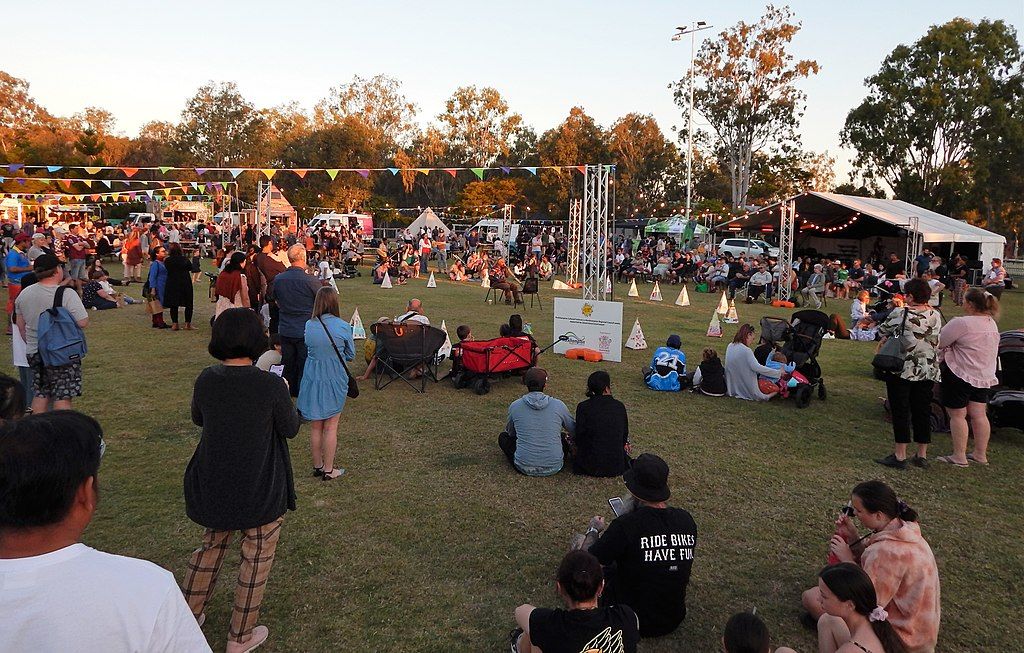 A festival at Rockhampton Heritage Village