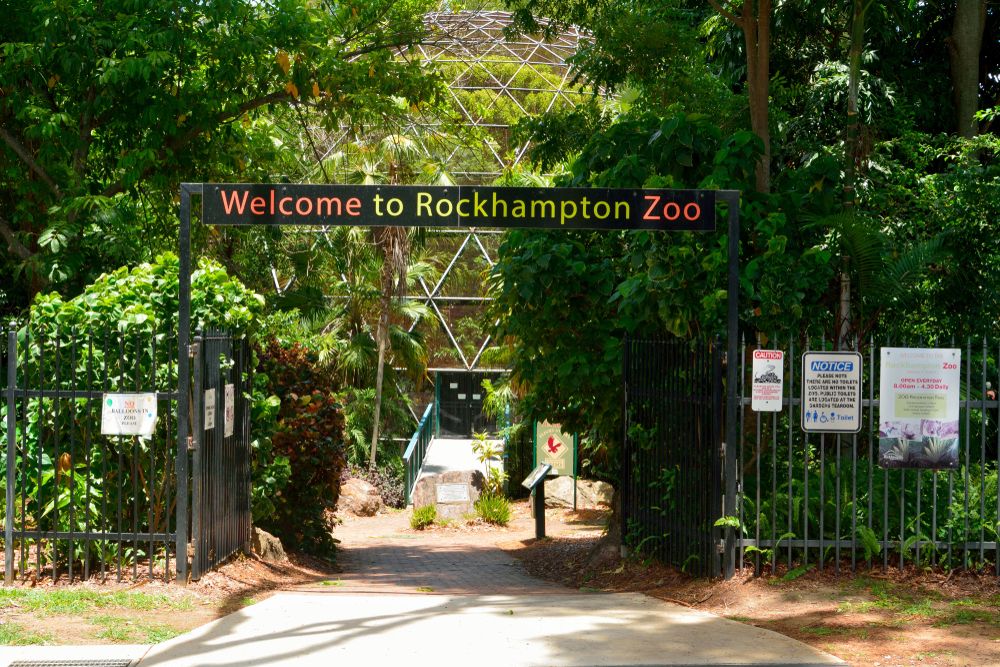 Entrance to the Rockhampton Zoo