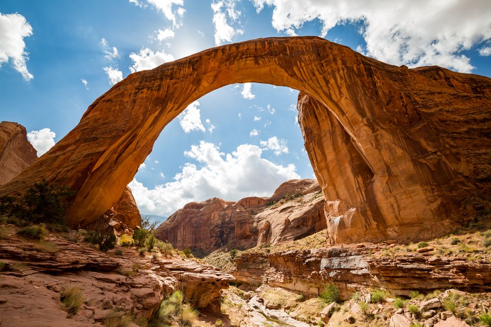 Rainbow Arch at Rainbow Bridge National Monument