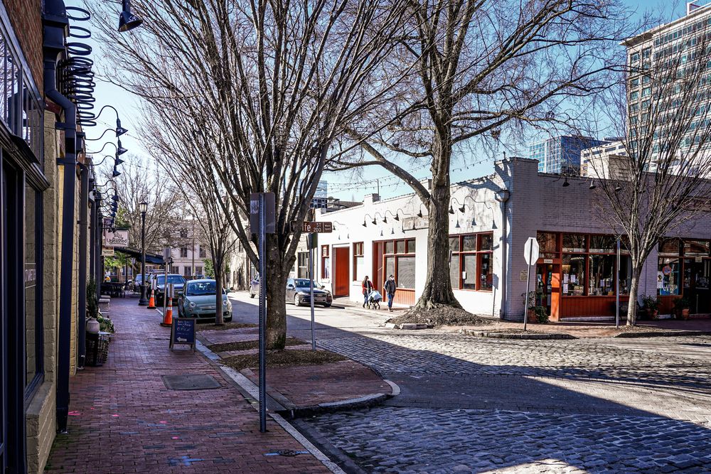 The street of Historic City Market