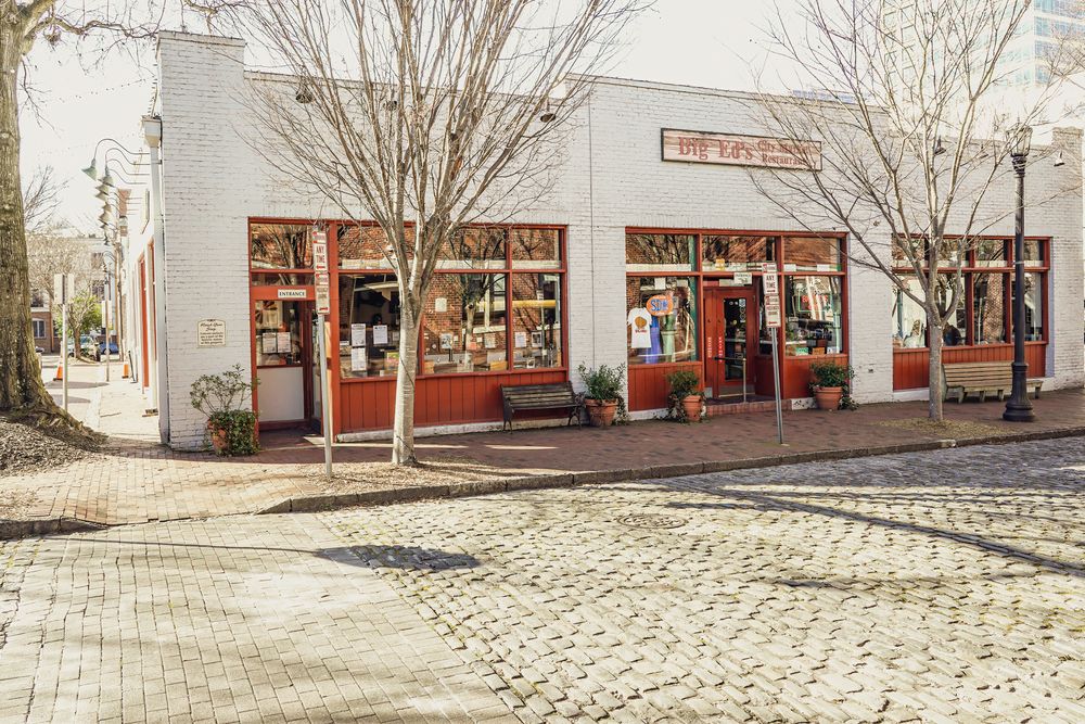 Exterior of a restaurant at Historic City Market