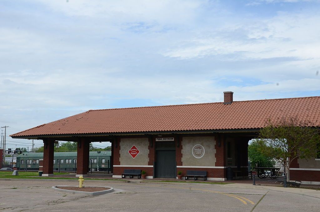 Exterior of the Missouri-Pacific Depot