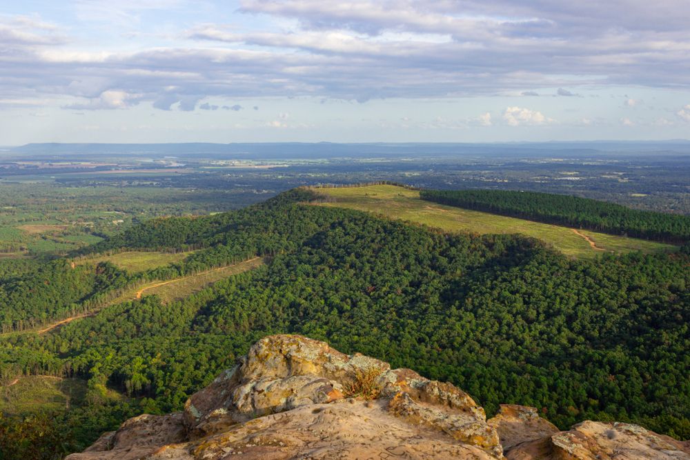 Scenic view from Mount Nebo State Park