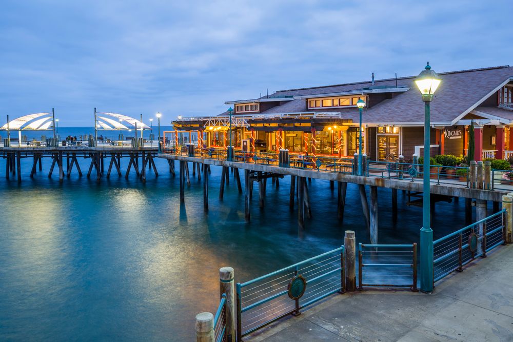 A shop at the Redondo Beach Pier