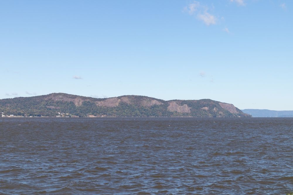 Hudson river at Hook Mountain State Park