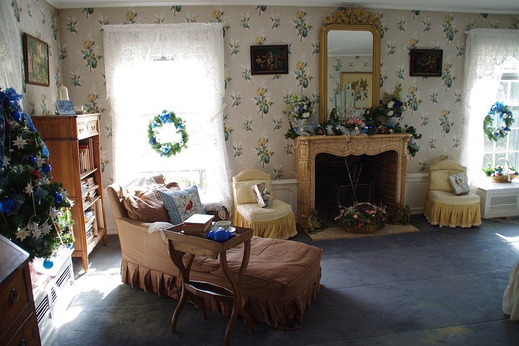 Interior of the house at Malabar Farm State Park
