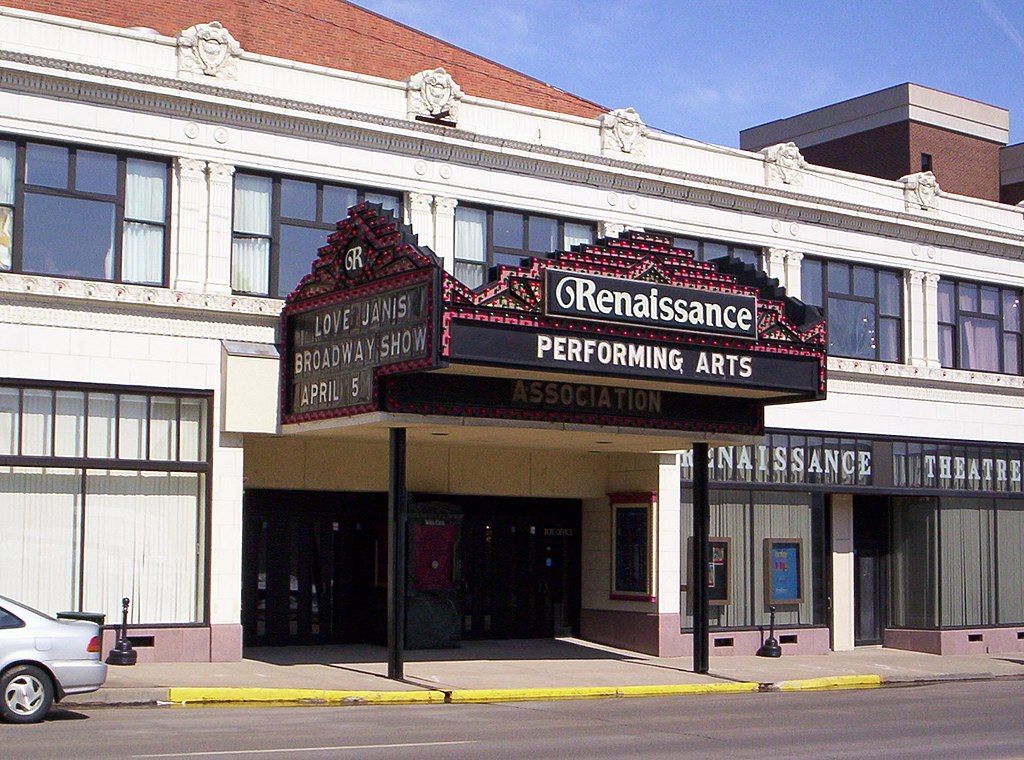 Exterior of the Renaissance Theatre