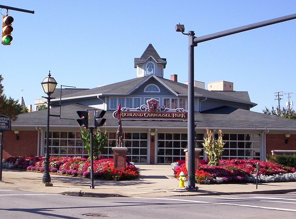 Exterior of Richland Carrousel Park