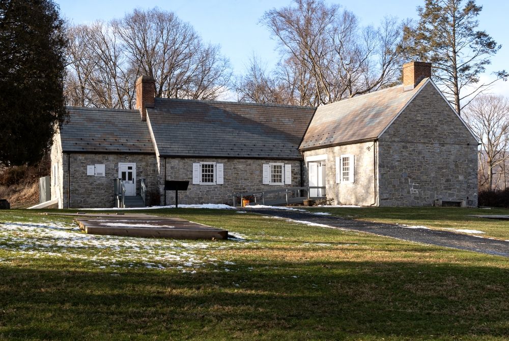 A house at Stony Point Battlefield