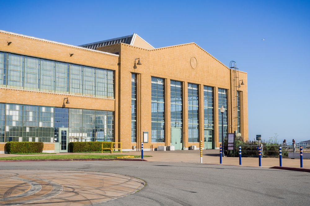 Exterior of Craneway Pavilion