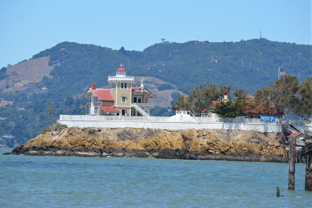 Daytime view of East Brother Light Station