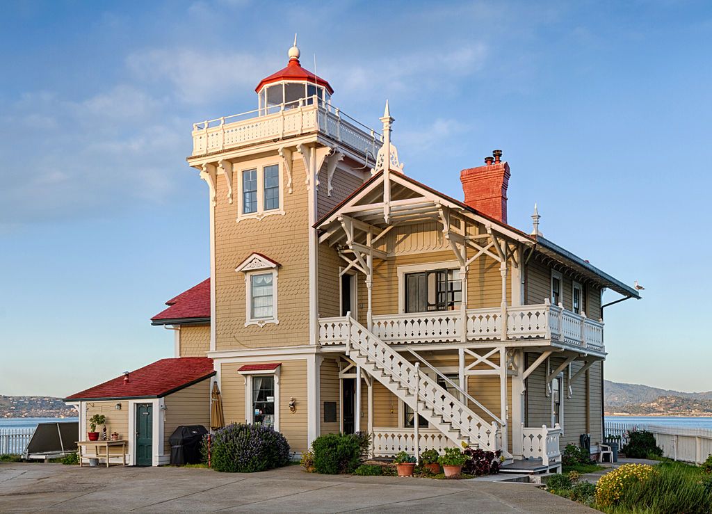 Exterior of East Brother Light Station