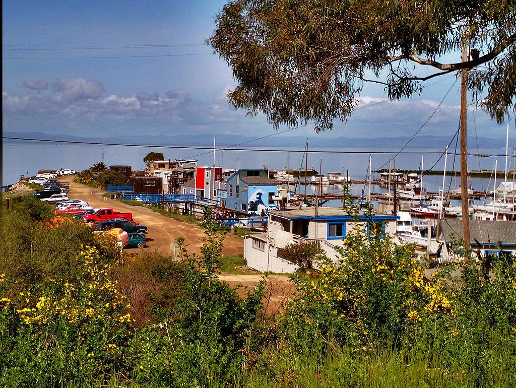 Buildings at Point San Pablo Harbor