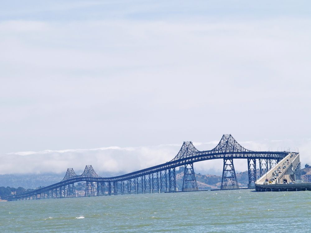 Daytime view of Richmond-San Rafael Bridge Trail