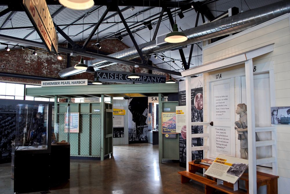 Interior of Rosie the Riveter World War II Park