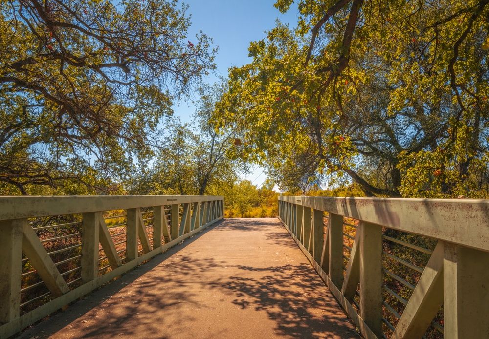 Bridge along the Sacramento River Trail