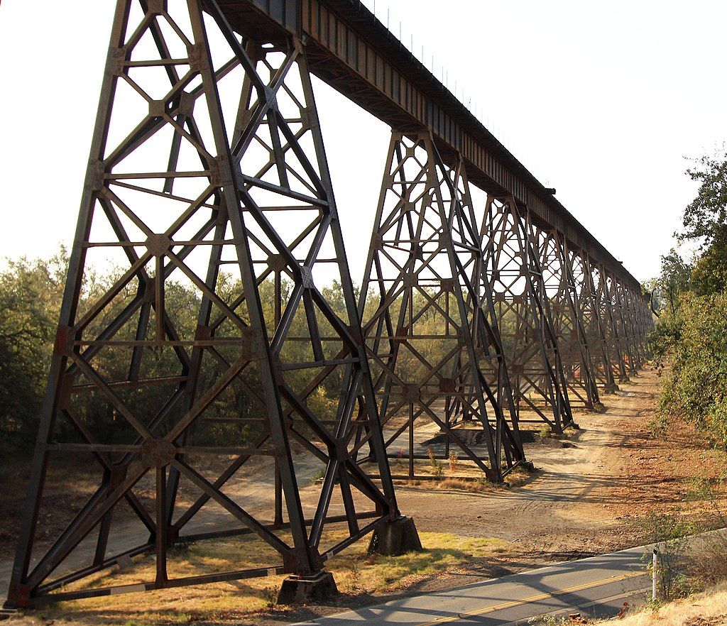 The view along Sacramento River Trail