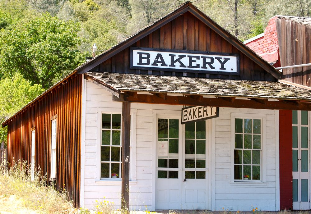 A bakery at Shasta State Historic Park