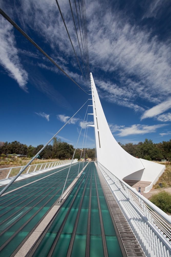Walkway of the Sundial Bridge