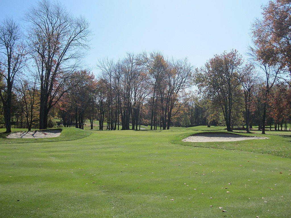 Third hole of Ridgefield Golf Course