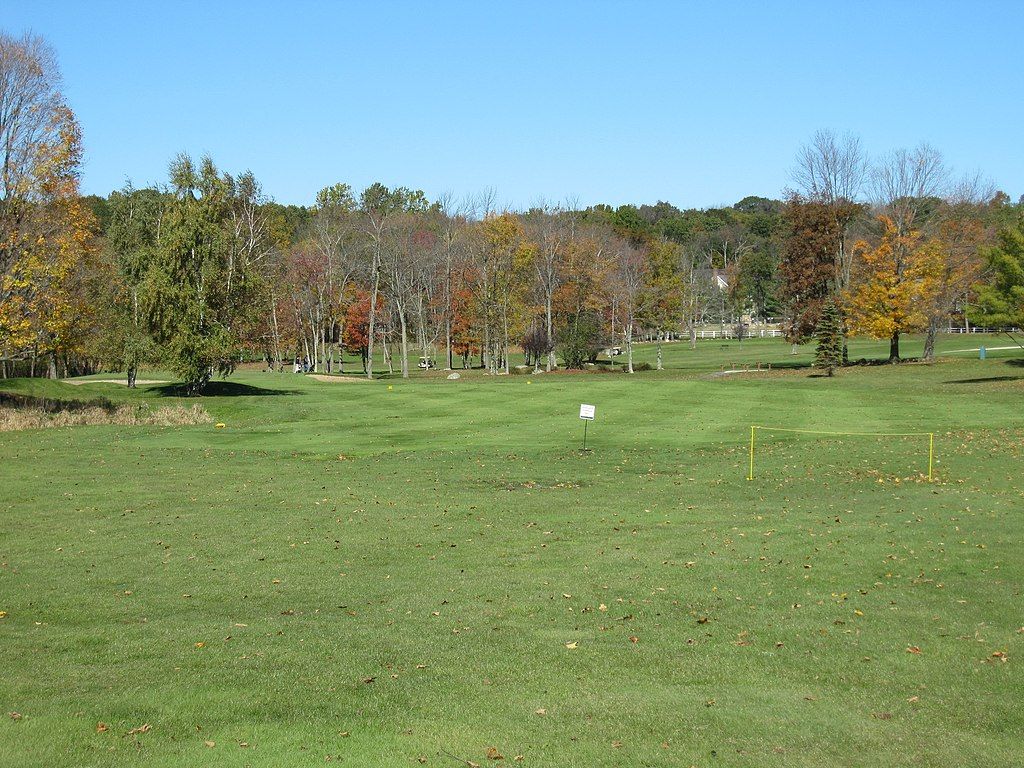 The grounds of Ridgefield Golf Course