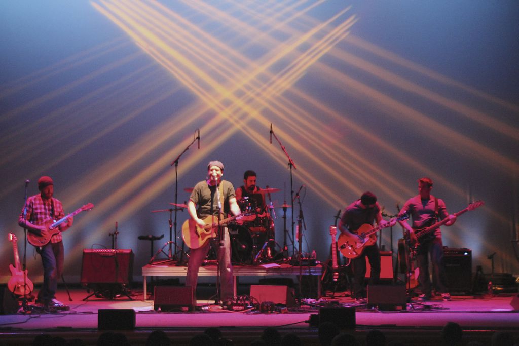 A band at Ridgefield Playhouse